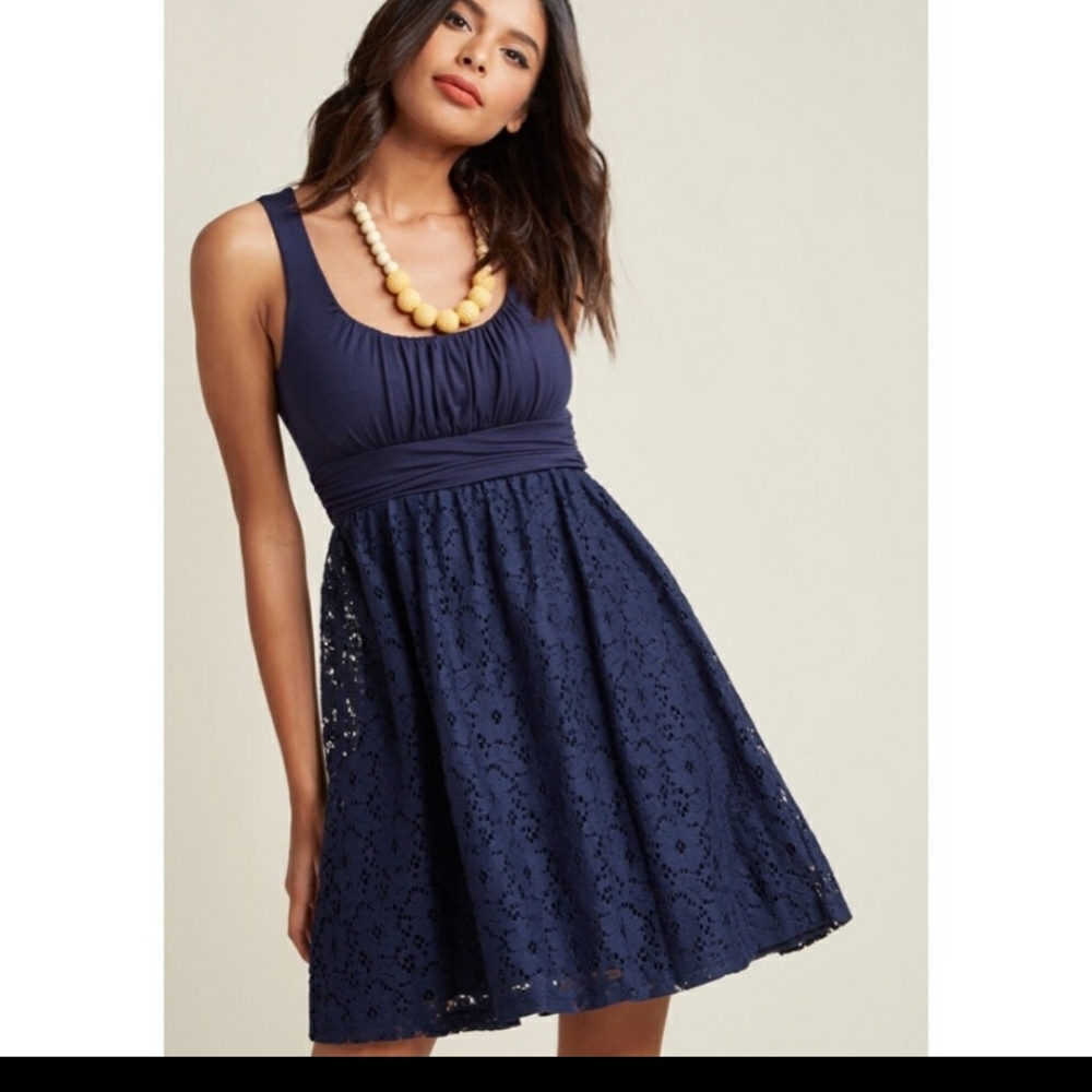 Modcloth Atrisan Iced Tea Dress